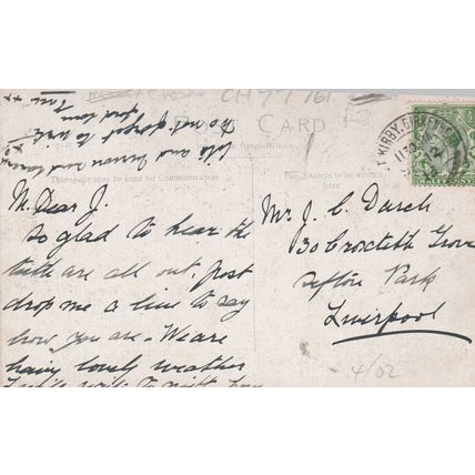 Caldy Village West Kirby Cheshire Postcard (CH77761)