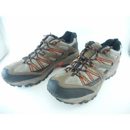 Hi-Tec Mohabi Trail Hiking Shoes Lt. Taupe/D. Taupe/Burnt Orange 9.5 US