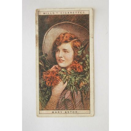 1928 Wills Cinema Stars 2nd No. 1 Mary Astor