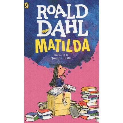 Roald Dahl Matilda 2016 Book Postcard