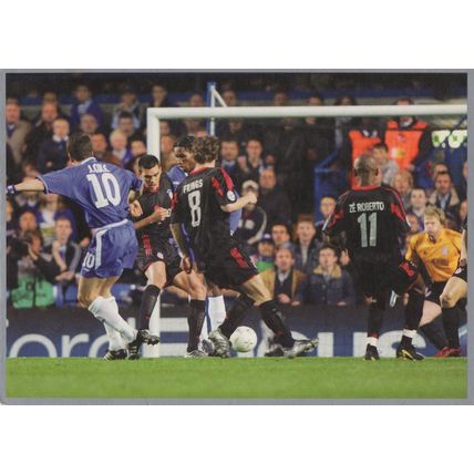 Ze Roberto Of Bayern Munich German Football Club Postcard
