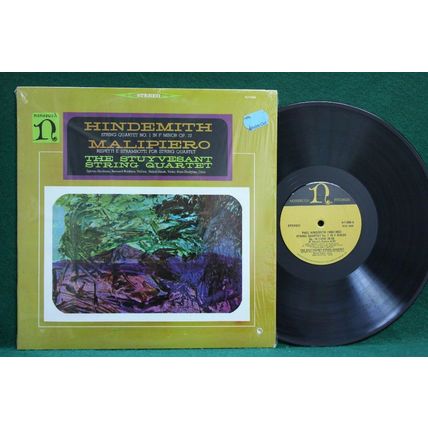 Stuyvesant String Quartet - Hindemith: String Qt./Malipiero - H 71006 - EX+