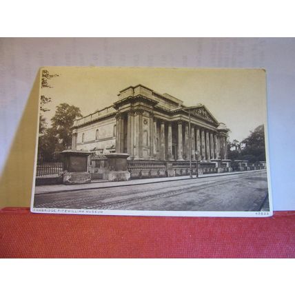 THE FITZWILLIAM MUSEUM. Cambridge vintage postcard by Photochrom =