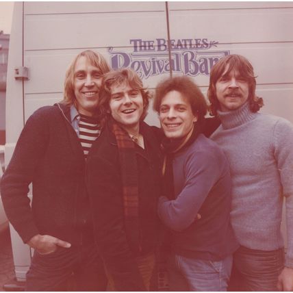 The Beatles Revival Band Vintage 1976 German Press Photo