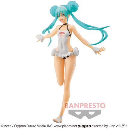 Racing Miku 2022 Figure Tropical Maid Ver. Banpresto Hatsune Miku