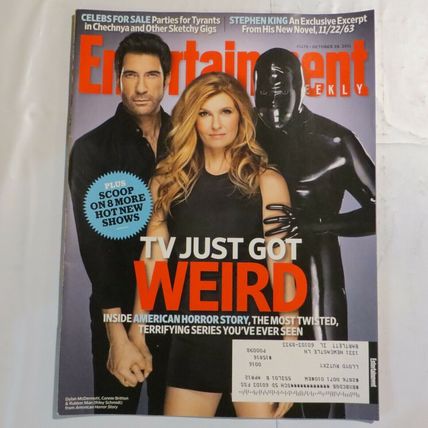 ENTERTAINMENT WEEKLY-OCTOBER 28, 2011-AMERICAN HORROR STORY-NEW-FAST SHIPPING