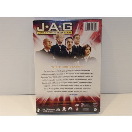 JAG 3rd Season 6 DVD Set NIP NEW