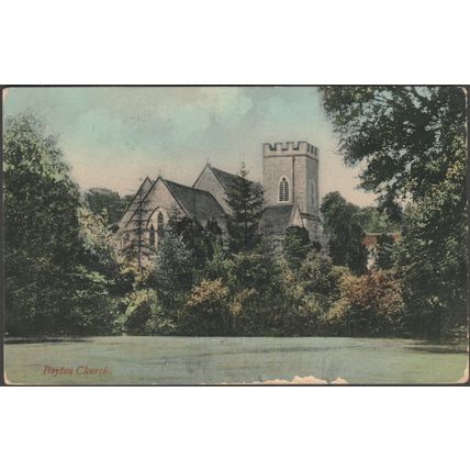 Boyton Church, Wiltshire, c.1910 - Hibberd Bros Postcard