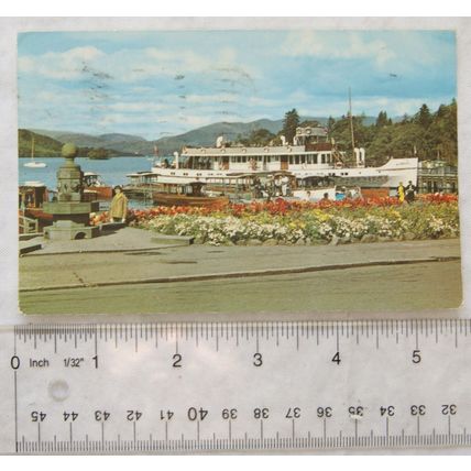 1968 postcard Bowness, Lake Windermere