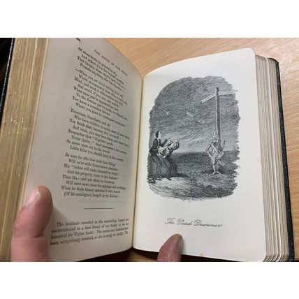 1840 1ST ED "THE INGOLDSBY LEGENDS" RICHARD BARHAM ILLUSTRATED ANTIQUE BOOK (P5)