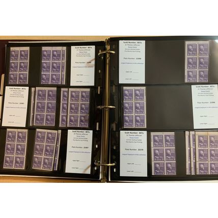 Fantastic Booklet Pane Collection With PL#'s EEE Bars & More - SEE ALL PHOTO'S