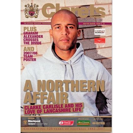 BURNLEY v BLACKPOOL CHAMPIONSHIP 2007