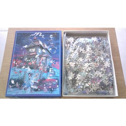 THE HAUNTED HOTEL by Lee Fearnley Jigsaw Puzzle (1000 Piece) Express Gifts