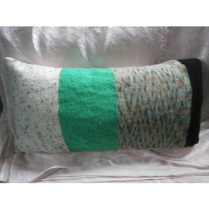 Hand Knitted Cushion