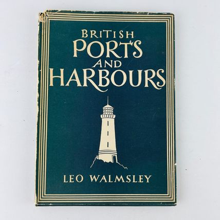 British Ports And Harbours (Britain In Pictures) Leo Walmsley Hardcover Book