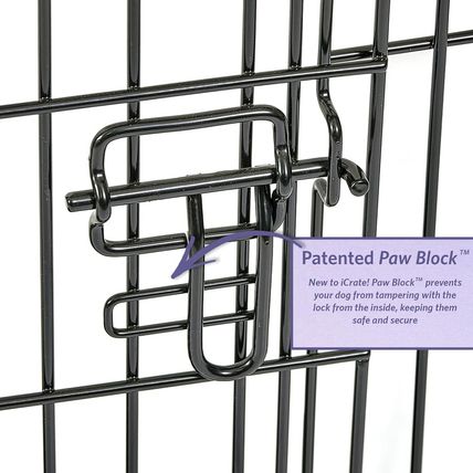 Midwest Homes for Pets Newly Enhanced Single & Double Door Icrate Dog Crate, Inc