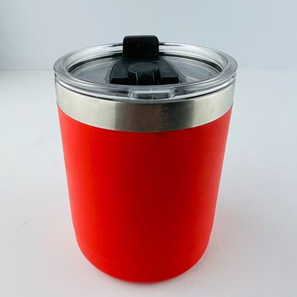 Arctic Tumbler Red Stainless Steel Coffee Mug Size Cup with Travel Sip Lid