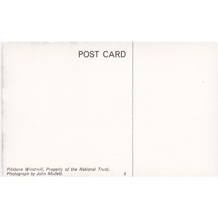 ED 103 PITSTONE WINDMILL. RP POSTCARD