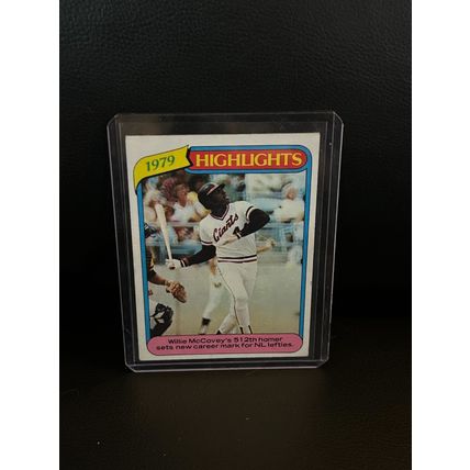 1979 Highlights [Willie McCovey] #2 | 1980 Topps Baseball Trading Card