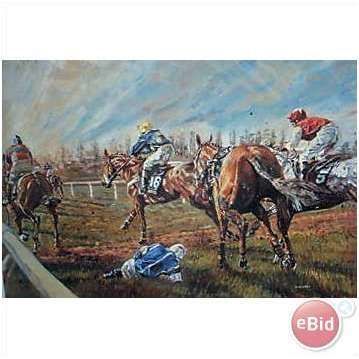 LE Print LONELY ARE THE BRAVE D.M.Dent Scudamore signed