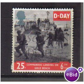 1994 GB D DAY GOLD BEACH F/U SG1826