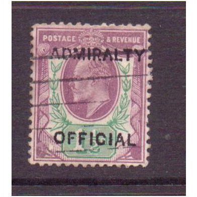 official stamps admiralty official sgo103 used