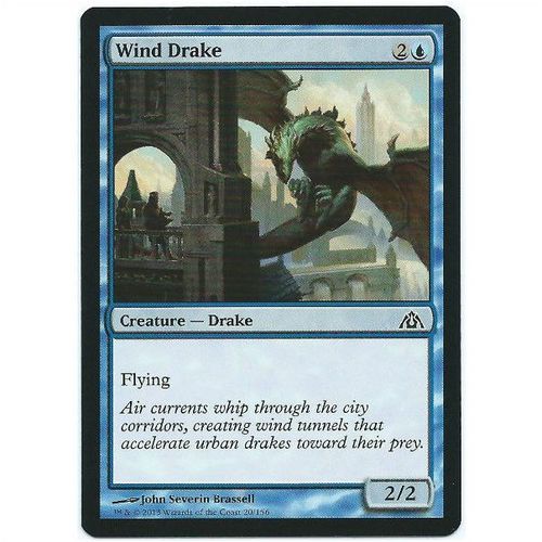 Magic the Gathering - Dragon's Maze - #20/156 - Wind Drake