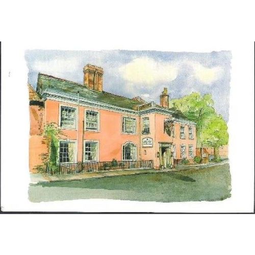 Lewes, E. Sussex - Shelleys Hotel, High Street - postcard
