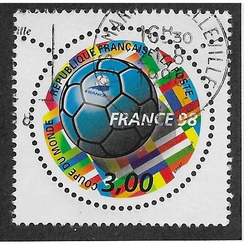 FRA 1998 3F 'FOOTBALL WORLD CUP' FINE USED (EBID55-713)