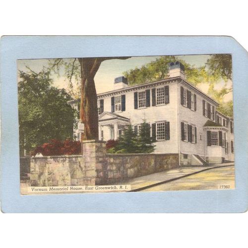 Rhode Island East Greenwich Varnum Memorial House~366