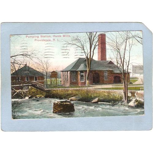 Rhode Island East Providence Pumping Station Hunt's Mills~417