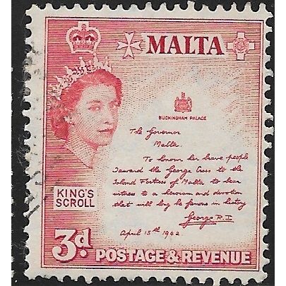 1956/1958 SG 272 - #4 fine used (o)