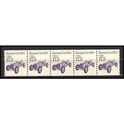2262 17.5c Race Car Very Fine MNH Dry Gum PNC 1/5 X0959