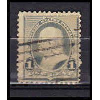 Used 219 1c Benjamin Franklin Barely Clears RA0625