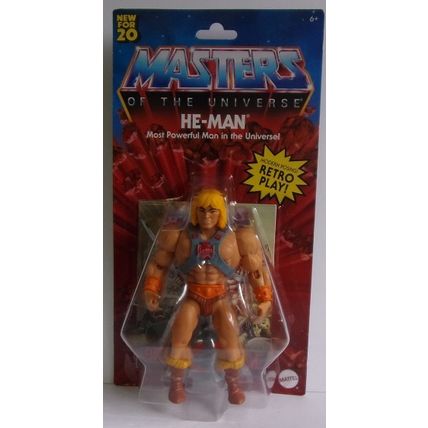 MASTERS OF THE UNIVERSE RETRO PLAY 'HE -MAN ' action figure (2019)