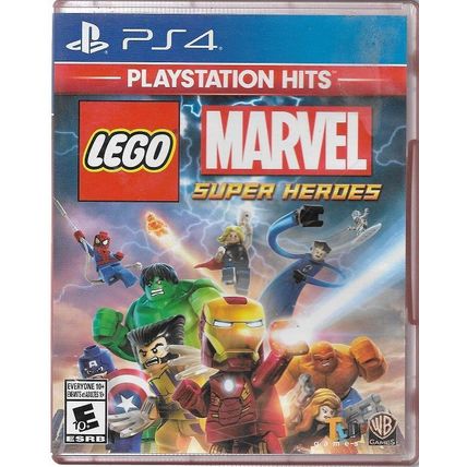 Lego Marvel Super Heros Game PS4 PlayStation 4 2104040 Rated E Bluray Disc &Case