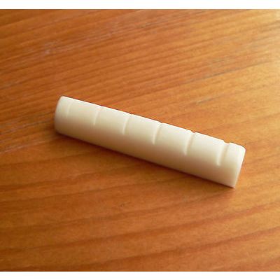 Premium Cream Bone Nut for Acoustic / Folk guitar 43mm x 9mm high