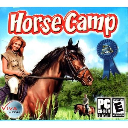 Horse Camp (PC-CD, 2008) for Windows Vista/2000/XP - NEW CD in SLEEVE