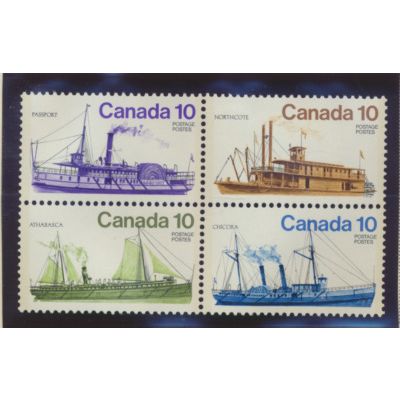 Canada Stamp Scott #673a, Mint Hinged, Phosphor