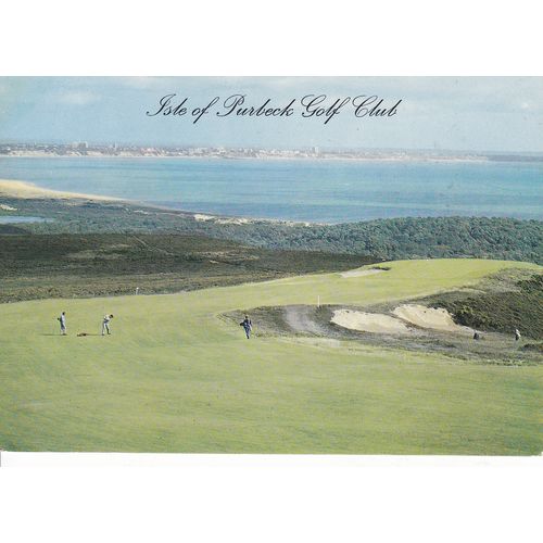 Isle of Purbeck Golf Club Dorset Postcard(DOR73167)