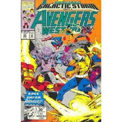 West Coast Avengers (Vol 1) # 080 FN+ ORIG US COMICS