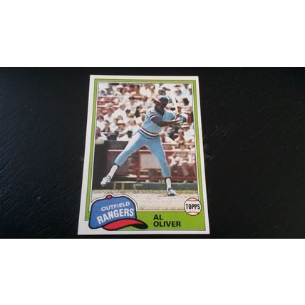 1981 Topps Card # 070 Al Oliver Very Good-Excellent (4) Texas Rangers