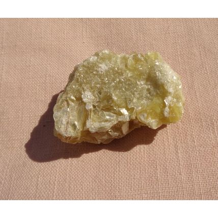 D Star Mica Crystal Stone Raw Rough 1.625 Inch 40mm Energy Work Gridding