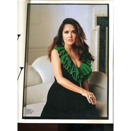 INSTYLE MAGAZINE JULY 2021 SELMA HAYEK PORTRAIT OF A FOXY LADY, Carolyn Murphy