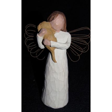 WILLOW TREE FIGURINE .. ANGEL OF FRIENDSHIP