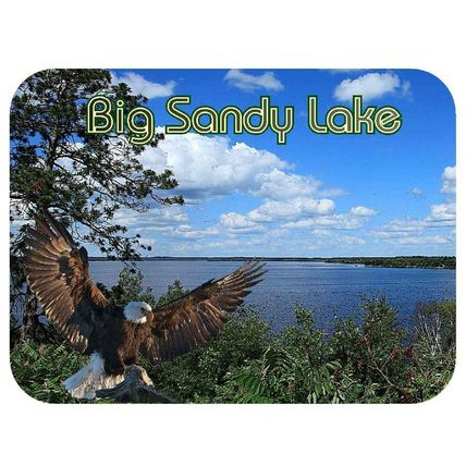 Big Sandy Lake Fridge Magnet