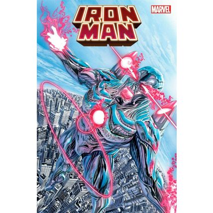 IRON MAN #14 (2021) 1st Cosmic Iron God! Alex Ross Main cover NM+