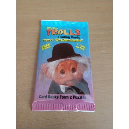 Norfin Trolls Trading cards Lot of 36 Packs Sealed Series 1