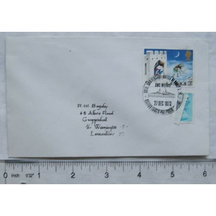 1973 envelope H.M.S. Belfast, 30th anniversary Battle of North Cape