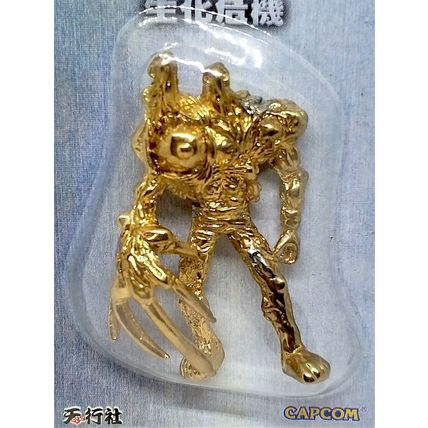 BIOHAZARD 3 William Birkin G2 Gold Metal Figure - Hong Kong Comic Resident Evil